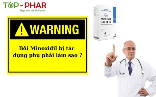 tác dụng phụ minoxidil